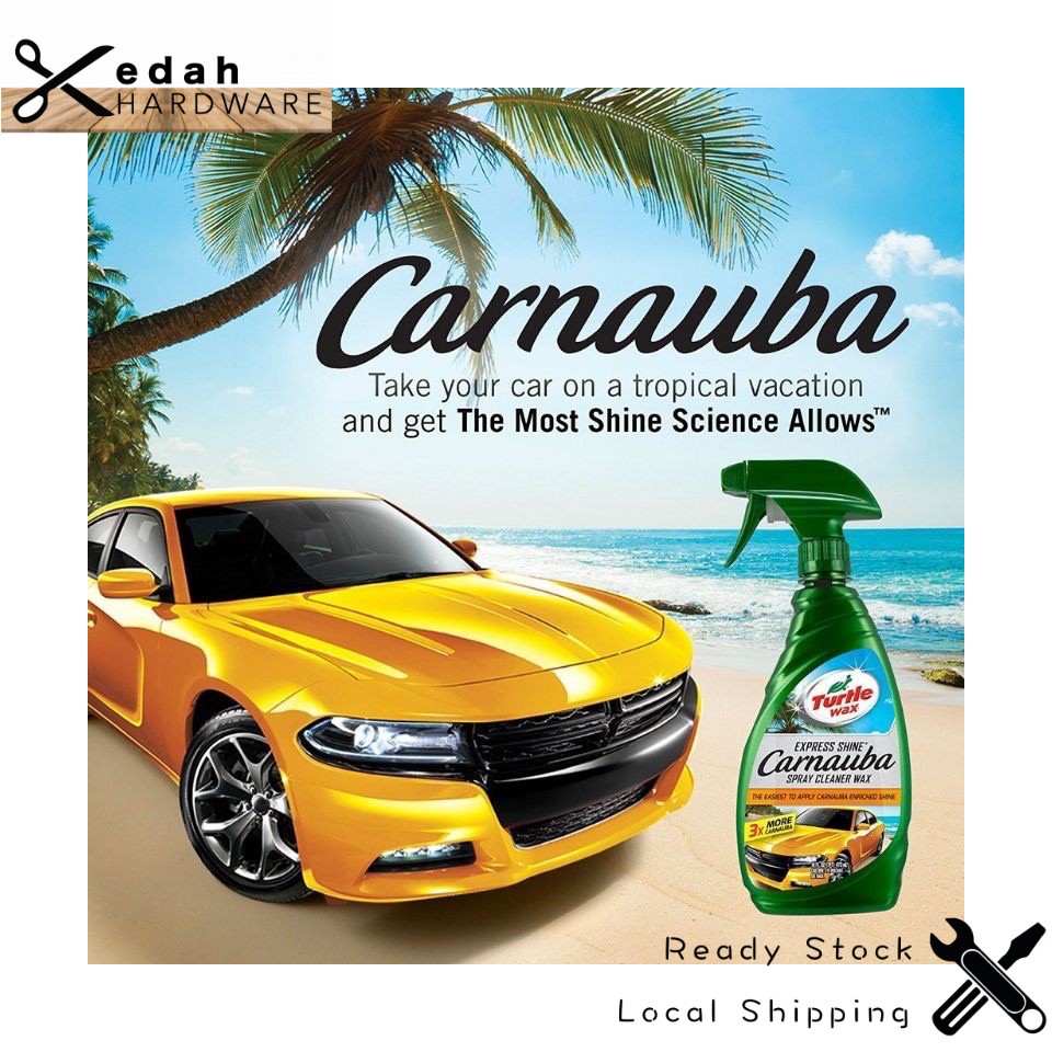 Turtle Wax Carnauba Wax T-136 New Packing Express Shine Scratch Treatment Instant Shine