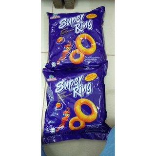 Super Ring Snacks ซุปเปอร์ริงขนมข้าวโพดอบกรอบรสชีส