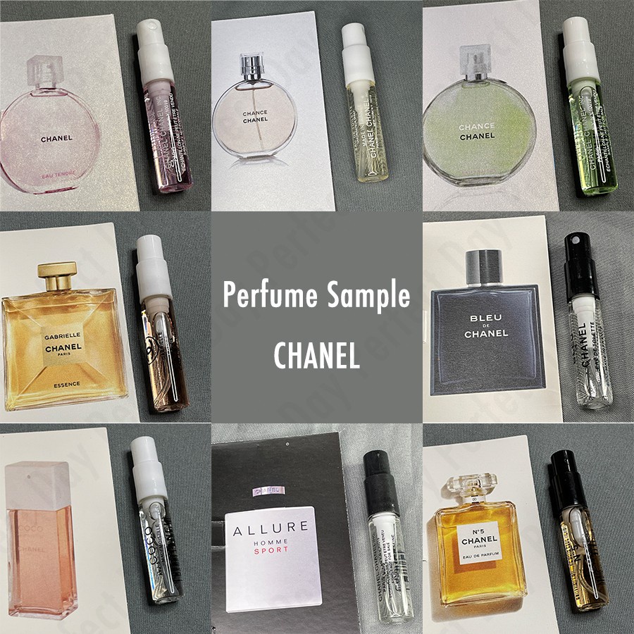 「น้ำหอมขนาดเล็ก」Chanel Perfume Collection（11 Fragrances）2ML