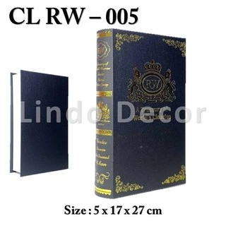 หนังสือตกแต่ง หนังสือปลอม Decor Book Classic พร็อพถ่ายรูปสไตล์คลาสสิค ลวดลายสวยงามคมชัด (CL RW)