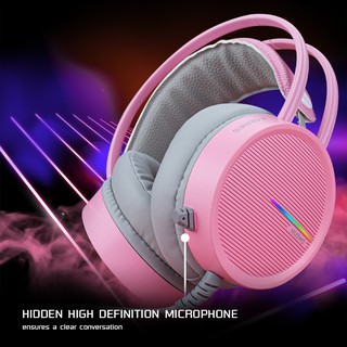 หูฟังเกมมิ่ง Nubwo X98 ,X98 Pink Edition,X99 Gaming Headset 7.1 Virtual Surround Sound USB nubwo X98,X99 #3