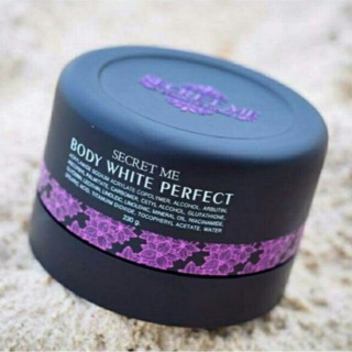 ครีมแป้งบุ๋ม Secret me Body White Perfect ขนาด 230กรัม