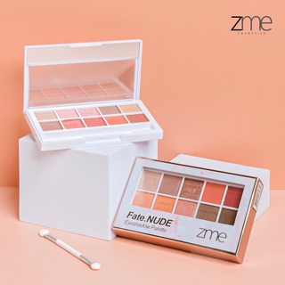 (แถมฟรี!! อายไลเนอร์) zme eyeshadow palatte อายแชโดว์ พาเลทอายแชโดว์ อายแชโดว์พาเลท อายแชโดว์เนื้อแมท พาเลตอายแชโดว์