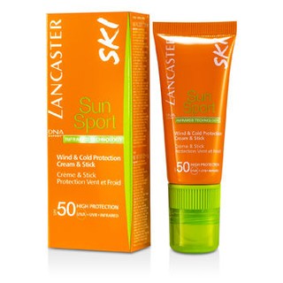 Lancaster Sun Sport Ski Wind &amp; Cold Protection Cream &amp; Stick SPF 50 (Face &amp; Lips) 20ml/0.67oz