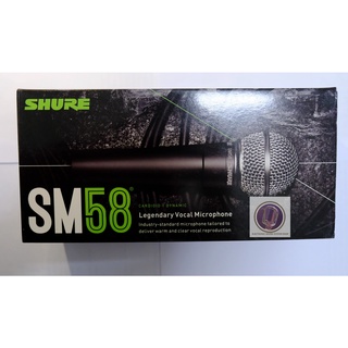 SM58 ไมโครโฟนแบบใช้สาย shure ไมโครโฟน  SM58SK แบบมีสวิตซ์สุดคุ้มกับชุดของแถม 4 รายการ