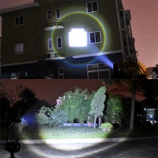 CREE XML T6 LED Zoomable Flashlight Torch 5 Modes ไฟฉาย แรงสูง ซูมได้ พร้อมอุปกรณ์ครบชุด พร้อมถ่านชาร์จ4800mah*