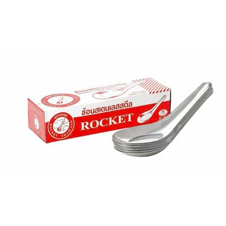 ตราจรวด ช้อนจีน (12 ชิ้น)/Hungarian brand, Chinese spoon (12 pieces) Rocket brand Chinese spoon (12 pieces) / Hungarian