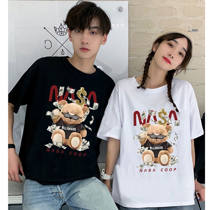 BK-493-SHORT เสื้อยืดแขนสั้นพร้อมส่ง 7สี ลายการ์ตูน ขายดีตามเทรนต์ ลายน่ารัก สีสันสดใส่น่ารัก ใส่ได้ทั้งหญิงและชาย ราคา ถูกที่สุด ดีลบีเคเค