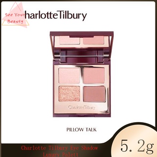 CT Charlotte Tilbury Eye Shadow Luxury Palette พาเลทอายแชโดว์ 4 สี Pillow Talk , Exaggereyes (ชาร์ล็อตต์ทิลเบอรี่)