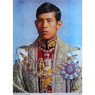 โปสเตอร์ รูปถ่าย ในหลวงรัชกาลที่ 10 King Maha Vajiralongkorn Rama X Thailand POSTER 20”x29” Thai Monarchy Photo Siam V3