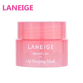 LANEIGE Lip Sleeping Mask 3g. มาสก์ปากสูตรเนียนนุ่ม  (ชมพู)