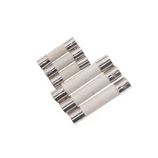 แพ็ค5ตัว ฟิวส์ เซรามิก 5*20มม.6*30มม.ฟิวส์ 5X20 6X30 Mm 0.5 1 2 3 4 5 6 8 10 15 20 25 30 AMP ฟิวส์เซรามิค