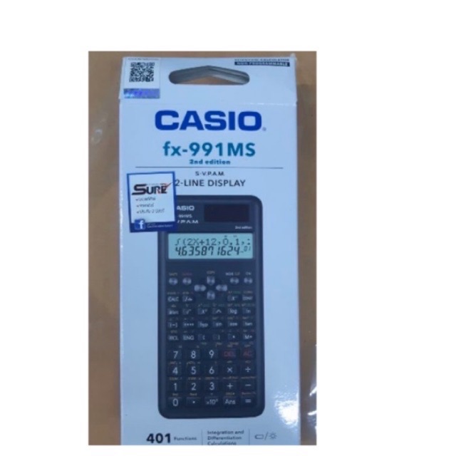 FX 991 MS เครื่องคิดเลขวิทยาศาสตร์ ของแท้ รับประกัน