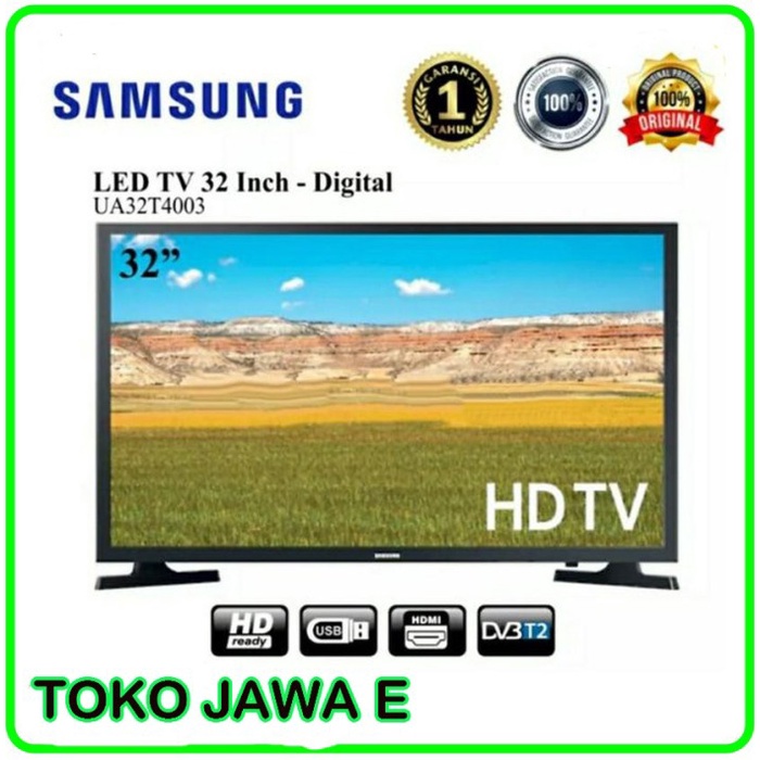 Layar ทีวี 32 นิ้ว SAMSUNG LED TV UA 32T4300AK หน้าจอ 32 นิ้ว - ทีวีดิจิตอล