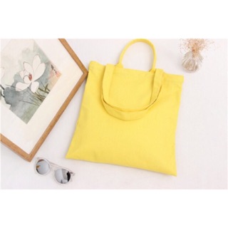 กระเป๋า tote สีพาสเทล