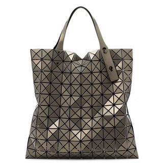 BAO BAO ISSEY MIYAKE MARU MARU PRISM BASIC GLOSS 10X10 BLOCK TOTE BAG กระเป๋าถือผู้หญิง แฟชั่น บาวบาว อิซเซ่ มิยาเกะ