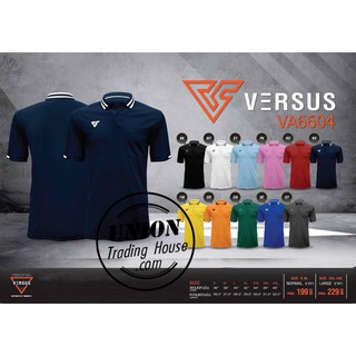 ขายส่งแพค 10 ตัว เสื้อกีฬาคอโปโล เสื้อโปโลสปอร์ต VERSUS VA6604 //2XL-4XL