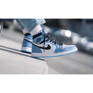 💙รองเท้า AIR JORDAN1 UNIVERSITY BLUE💙