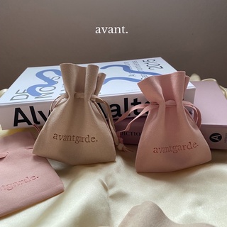 Avantgarde.bkk ไม่ขาย! *ฟรี เมื่อซื้อครบ 570* 🌈avant jewelry pouch กระเป๋าใส่เครื่องประดับ