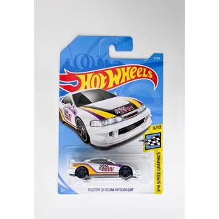 Hotwheels Custom 01 Acura Integra GSR-White color