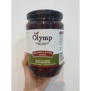 พร้อมส่ง !! Olim Kalamata Black Olives Seedless Size 700g โอลิม มะกอกดำ คาลามาต้า ไม่มีเมล็ด ขนาด 700 กรัม