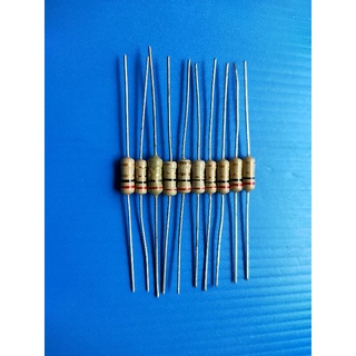 R.รีซีสเตอร์ 1/2W 2 Ohm ตัวต้านทาน (แพ็ค 10 ตัว)