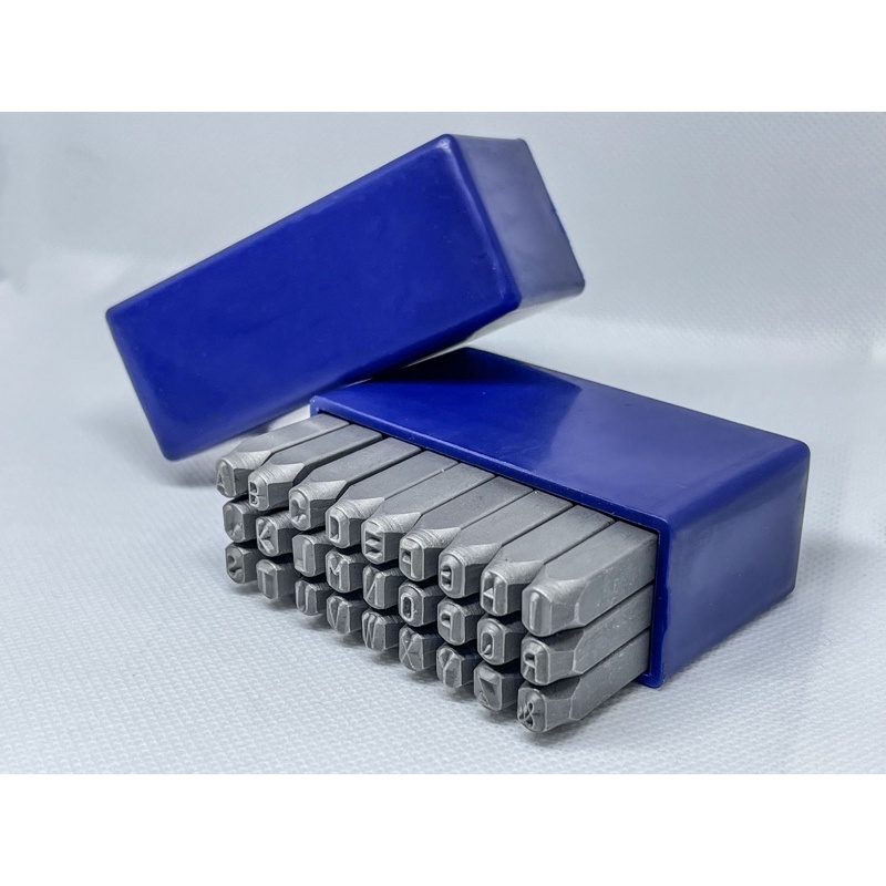 CryptoStamp 3-4 mm เหล็กตอกอักษร ตอกแผ่นคริปโต ตอกรหัสคริปโต ที่ตอกอักษร