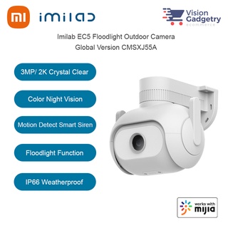 Xiaomi Imilab EC5 กล้องวงจรปิด CCTV PTZ 3MP 2K CMSXJ55A กันน้ํา สําหรับกลางแจ้ง