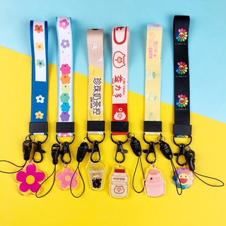 สายคล้องข้อมือ พร้อมจี้อะคริลิค ถอดออกได้ สําหรับโทรศัพท์มือ…