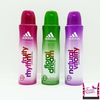 🔥โปรค่าส่ง25บาท🔥Adidas Body Spray Female  สเปรย์ระงับกลิ่นกาย อาดิดาส สเปรย์​ 3​กลิ่นหอม​ 150​มล.