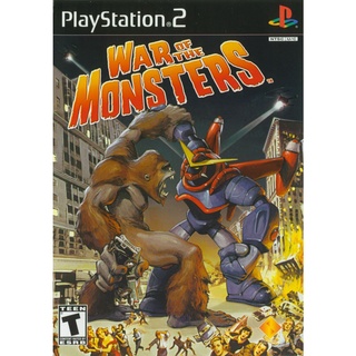 War of the Monsters แผ่นเกมส์ PS2