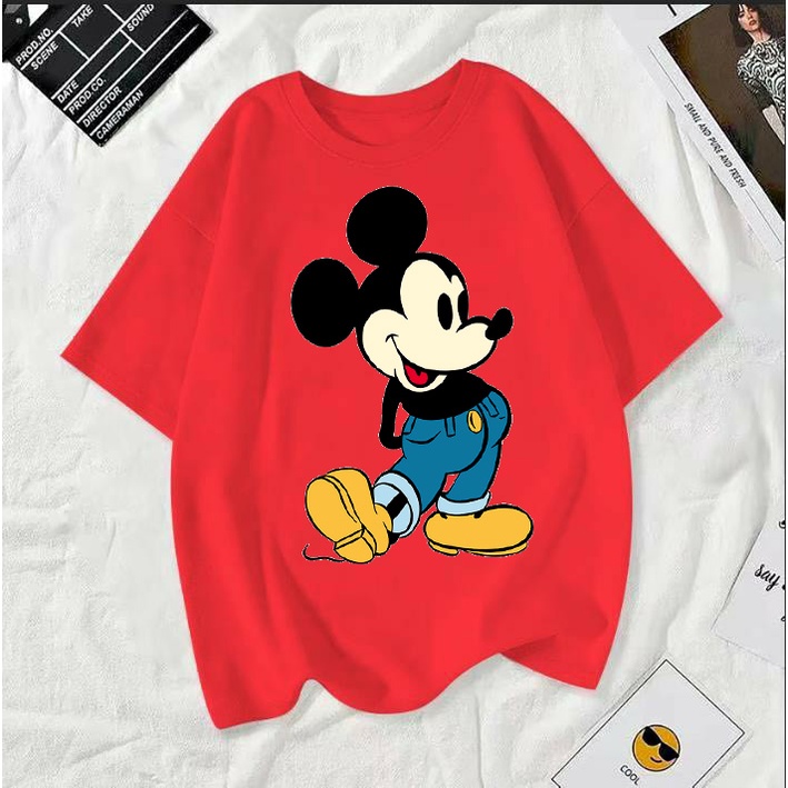 เสื้อยืดคอกลมผ้านิ่มใส่สบาย ลายแฟชั่นวินเทจ พร้อมส่ง T-162