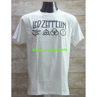 เสื้อวง LED ZEPPELIN เสื้อวินเทจ ลายอมตะ เสื้อวินเทจ เลด เซพเพลิน LZN8130