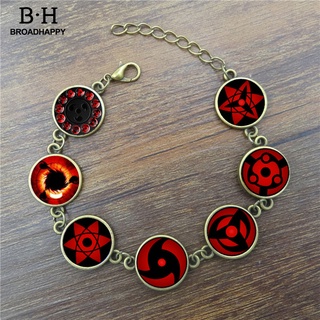 broadhappy Fashion Bracelet Anime Naruto Sharingan Eye Cuff Bracelet Jewelry Accessories Adjustable