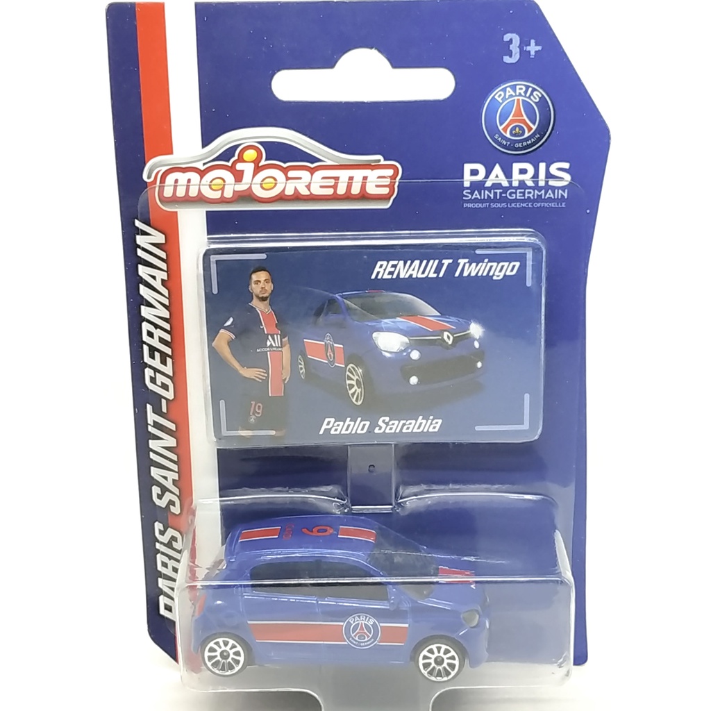 Majorette Renault Twingo III - no.9 Icardi - Paris Saint-German Series - Dark Blue /scale 1/54 (3 in