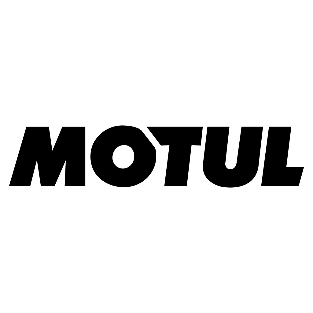 MOTUL  สติกเกอร์ pvc กันน้ำ ขนาด 4.2 x 20 cm ราคาชิ้นละ 19 บาท