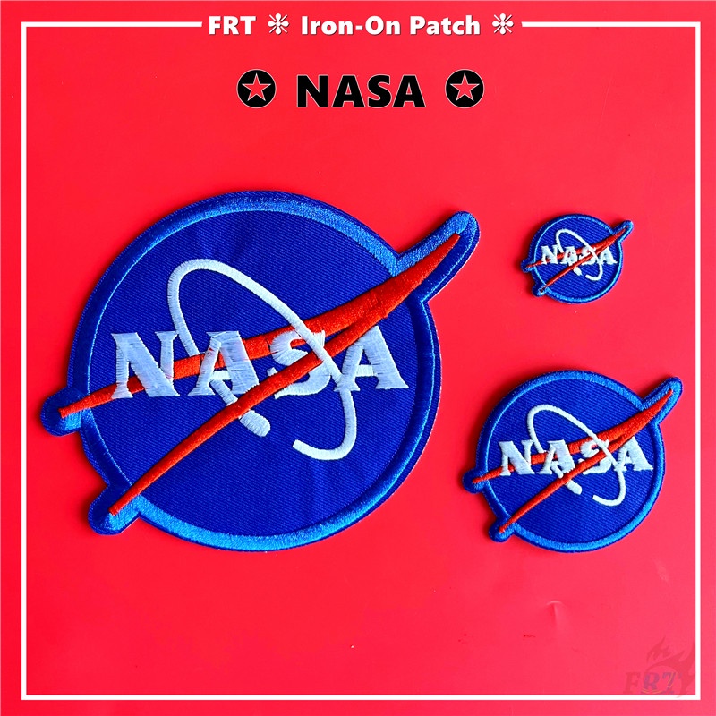 แผ่นแพทช์เหล็ก NASA แผ่นแพทช์รีดติดเสื้อ รูปดาวเคราะห์ 3 ขนาด DIY 1 ชิ้น