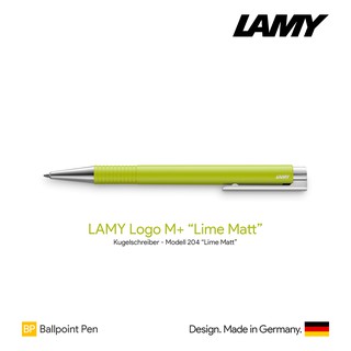 Lamy Logo M+ "Lime Matt" Ballpoint Pen - ปากกาลูกลื่นลามี่โลโก้  สีไลม์ด้าน