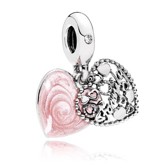 [พร้อมส่ง สินค้าแท้ 💯] Pandora Love Makes A Family Heart Dangle Charm