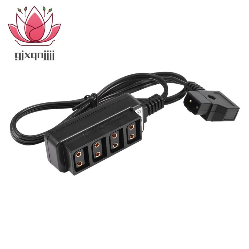 Splitter Alimentazione 12V Per Camera Alexa &ndash; 2 Pin Arri A 4 Porte Femmina P-tap