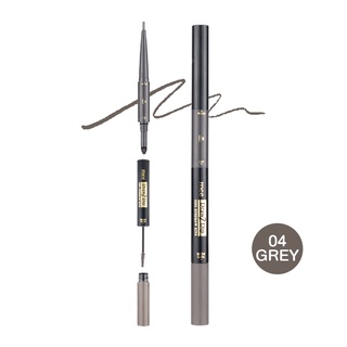 คิ้วเเน่น ไม่ปลิงพร้อมฟองน้ำปัดสีนัว Mee Draw 2 Dip  Auto EyeBrow Pencil // ดินสอเขียนคิ้ว มีทั้งหมด 4 เฉดสี