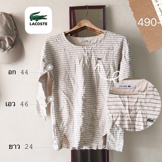 เสื้อแขนยาวlacoste แท้ ผ้าใหม่ ผ้านุ่ม 💗 C103