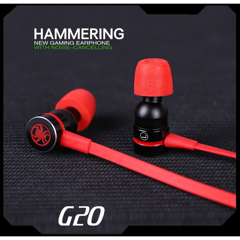 🔥🔥หูฟัง Gaming Headset 💯In Ear Plextone G20 🎧เบสหนักแน่น 📢สายยาว 2.2 เมตร