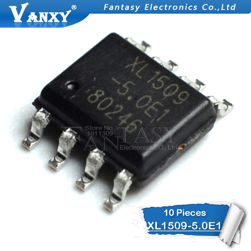 10PCS XL1509-5.0E1 SOP XL1509-5.0 SOP8 XL1509-5 XL1509 SMD ใหม่และต้นฉบับ IC