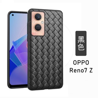 เคสมือถือ TPU ลายถัก ระบายอากาศ สำหรับ OPPO Reno 7 7Z 6 Pro 5G