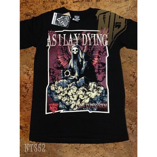 NTS 52 As I Lay Dying ROCK เสื้อยืด เสื้อวง เสื้อดำ สกรีนลายอย่างดี ผ้าหนานุ่ม ไม่หดไม่ย้วย NTS T SHIRT S M L XL XXL