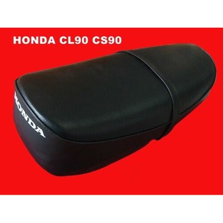 HONDA CL90 CS90 S90 DOUBLE COMPLETE SEAT (U) // เบาะรถมอเตอร์ไซค์ สีดำ อย่างดี