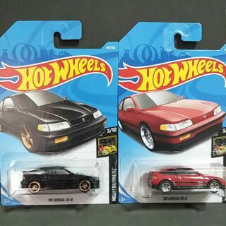 รถเหล็ก Hot wheels 88 HONDA CR-X (Ib1001),(ib015)