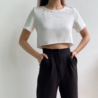 Unpainted.bkk - Crop top เสื้อครอป พร้อมส่ง