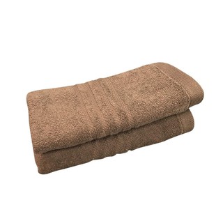 Hair towel TOWEL HOME LIVING STYLE WEIR 15X32" BROWN Towel, robe toilet ผ้าเช็ดผม ผ้าขนหนู HOME LIVING STYLE WEIR 15X32